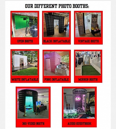 Different Photo Booths