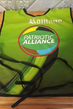 Advertising Bibs front to back sublimation print