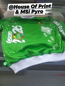 Sublimated Men's and Ladies Sweater Trackuits