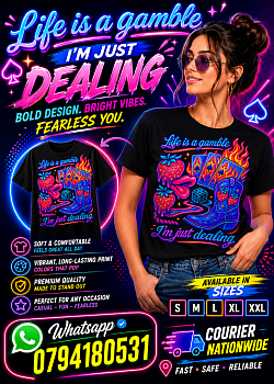 Life is a gamble tshirts