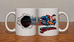 Superman Double Mugs