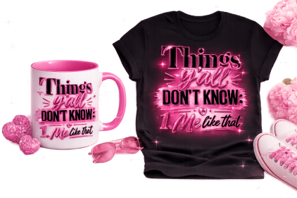 Things y'all dont know Tshirt & Mug Combo
